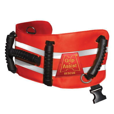 GLAD Belt Rescue II | 5 Handles - Fits 30" - 54" Waist